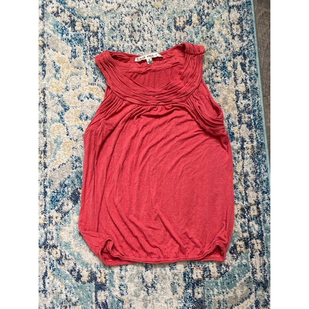 Sleeveless elastic waist top